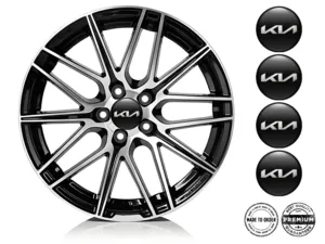 KIA Epoxy Dome Aufkleber Luxus Autoembleme